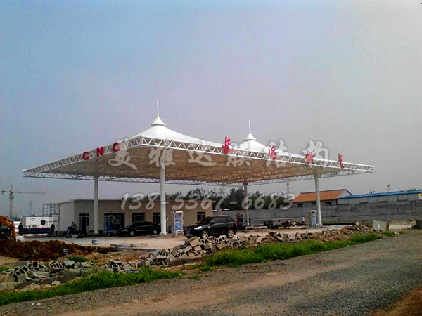 安丘長運燃氣膜結(jié)構(gòu)罩棚 (4)