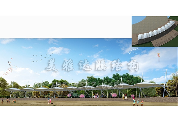 球場(chǎng)泳池膜結(jié)構(gòu)