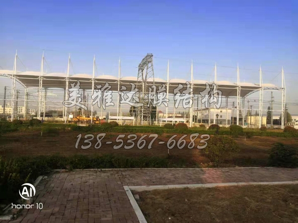 國網(wǎng)山東濟(jì)寧培訓(xùn)分中心配電實(shí)訓(xùn)場(chǎng)改造膜結(jié)構(gòu)工程