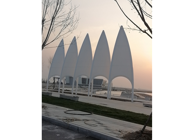 12、景觀膜結(jié)構(gòu)：濰坊碼頭景觀膜結(jié)構(gòu) (1)