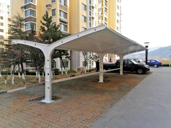 8、車棚膜結(jié)構(gòu)：青島牟家社區(qū)自行車棚膜結(jié)構(gòu) (1)(1)