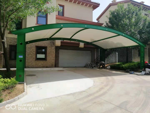 6、車棚膜結(jié)構(gòu)：南山別墅車棚膜結(jié)構(gòu)(1)