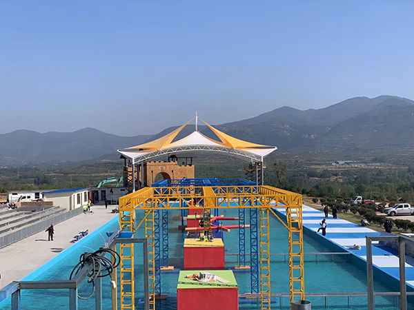 景觀系列-泰安桃花源景觀張拉膜