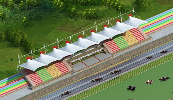 山東看臺膜結構制作廠家